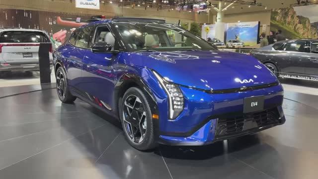 Kia EV4 GT Line 2026 обзор смотреть онлайн