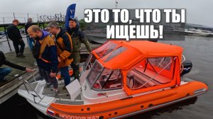 Обзор крутой лодки для рыбалки Торнадо 460!