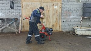 Мотоблок Агат, уникальное переключение передач на 360 градусов.