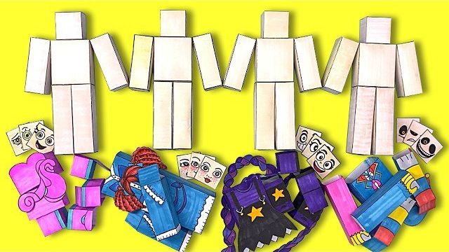 ЧЕЛЛЕНДЖ ПО ПЕРЕОДЕВАНИЮ Roblox- Poppy Playtime! 🎀 Mommy Long Legs,ПРОТОТИП И ПОППИ БУМАЖНЫЙ DIY смотреть онлайн