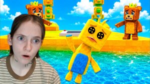 ШИКА ЗАСТРЯЛА НА ПАРКУРЕ! Super Bear Adventure