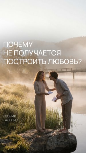 Почему не получается построить любовь?