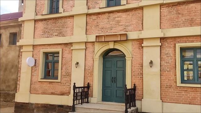 МОСКИНО. Декорации для съёмки Швейцарии конца прошлого века...