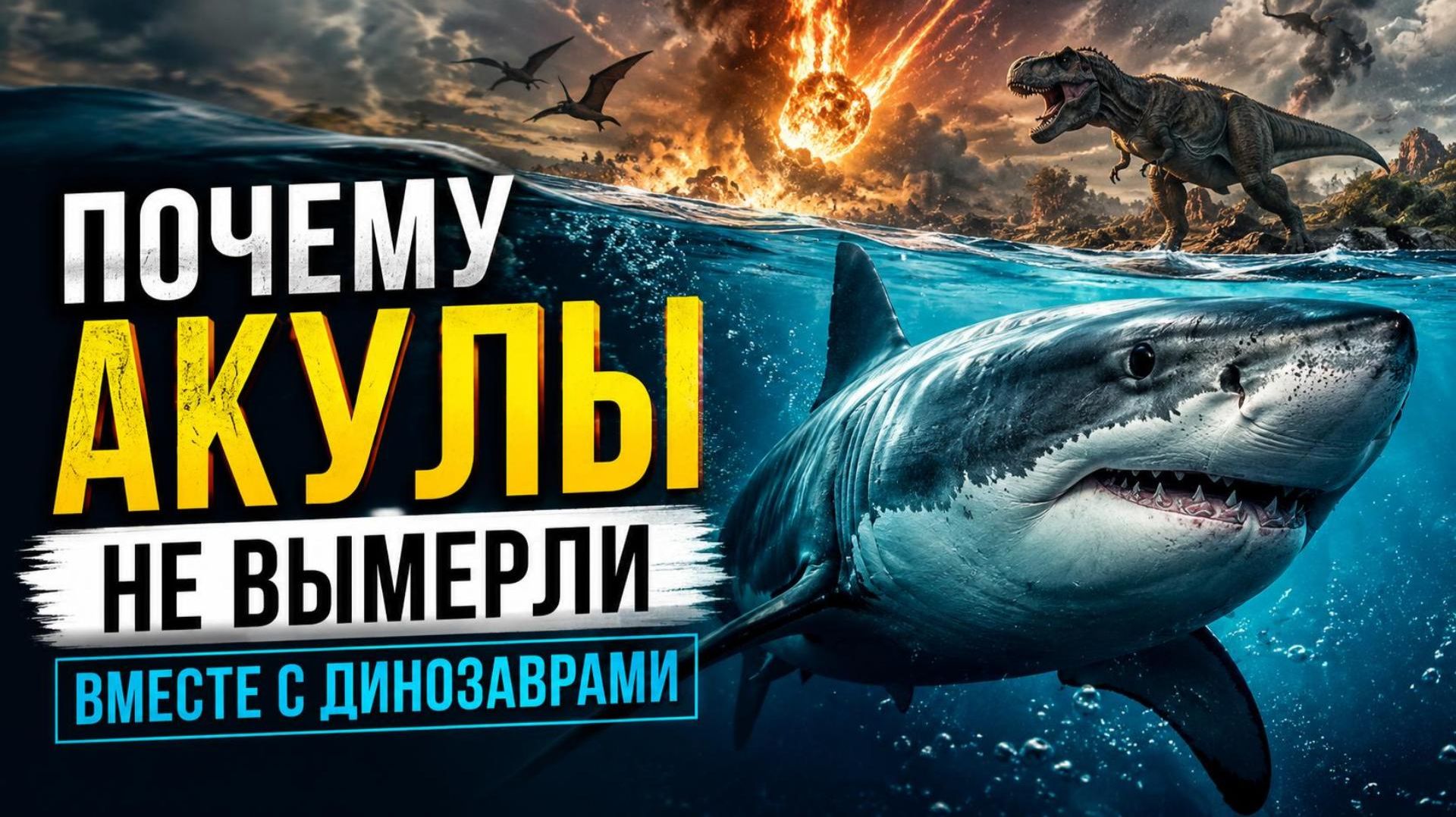 Почему акулы не вымерли вместе с динозаврами! Гренландская акула. смотреть онлайн