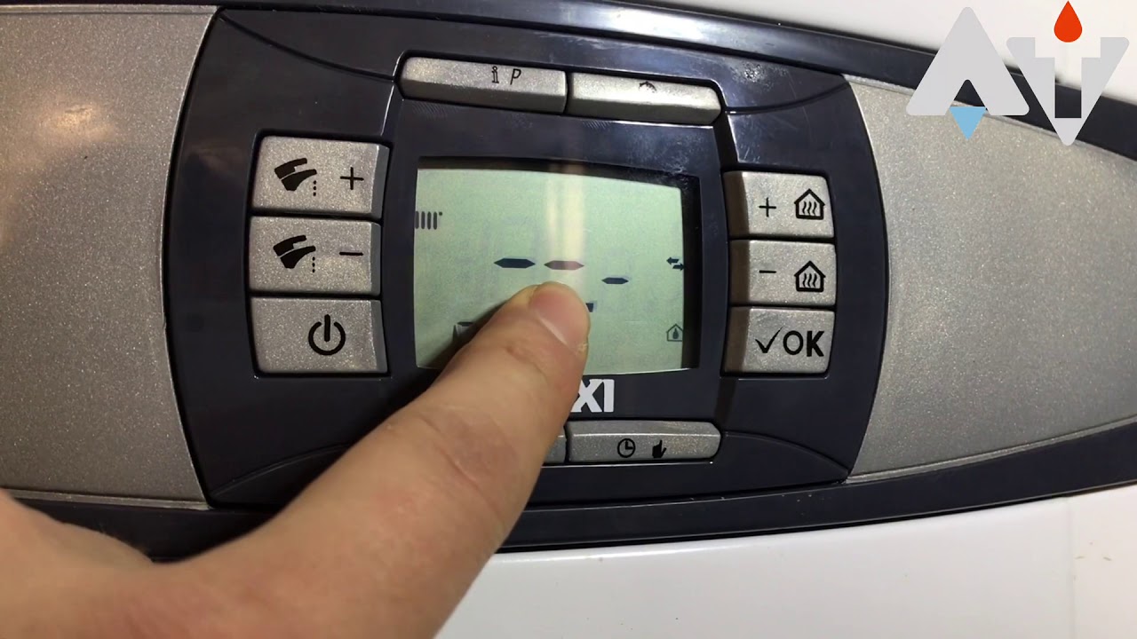 Baxi Luna 3 Comfort - настройки панели управления, обзор параметров смотреть онлайн