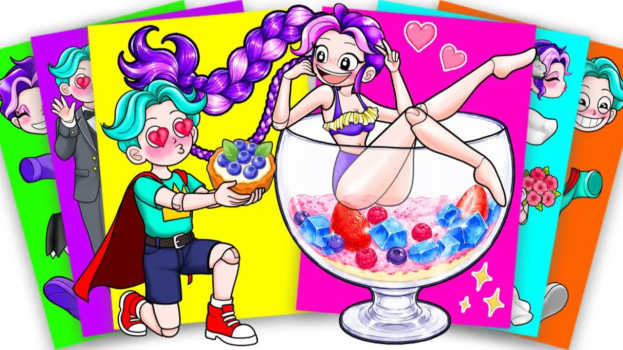 Рори нашёл Лилли Лавбрейдс в реальной жизни - Poppy Playtime 5 Стикер-бук своими руками смотреть онлайн