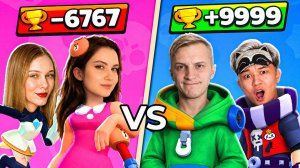 😱МАЛЬЧИКИ vs ДЕВОЧКИ в BRAWL STARS! РАШИК и ЕРОКС против НАСТИ И МАШИ