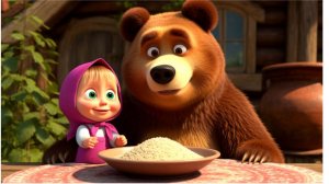 16. Маша + каша-маша и медведь мультик