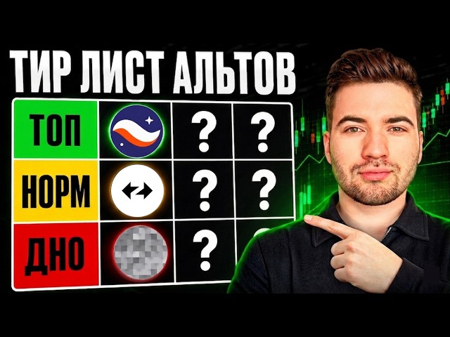 ТИР ЛИСТ АЛЬТКОИНОВ | КАКИЕ МОНЕТЫ ПОКУПАЮТ КИТЫ? смотреть онлайн