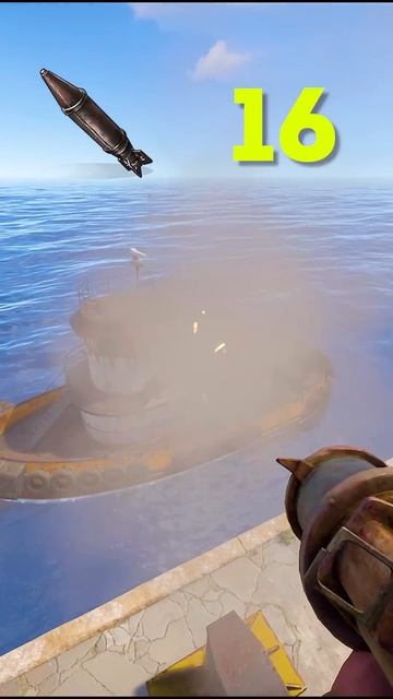 СКОЛЬКО ВЗРЫВЧАТКИ ПОНАДОБИТСЯ НА РЕЙД БУКСИРА В РАСТ RUST #раст #shorts #rust
