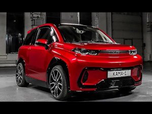Авто обзор - Новый российский кроссовер КАМА-1 с электромотором
