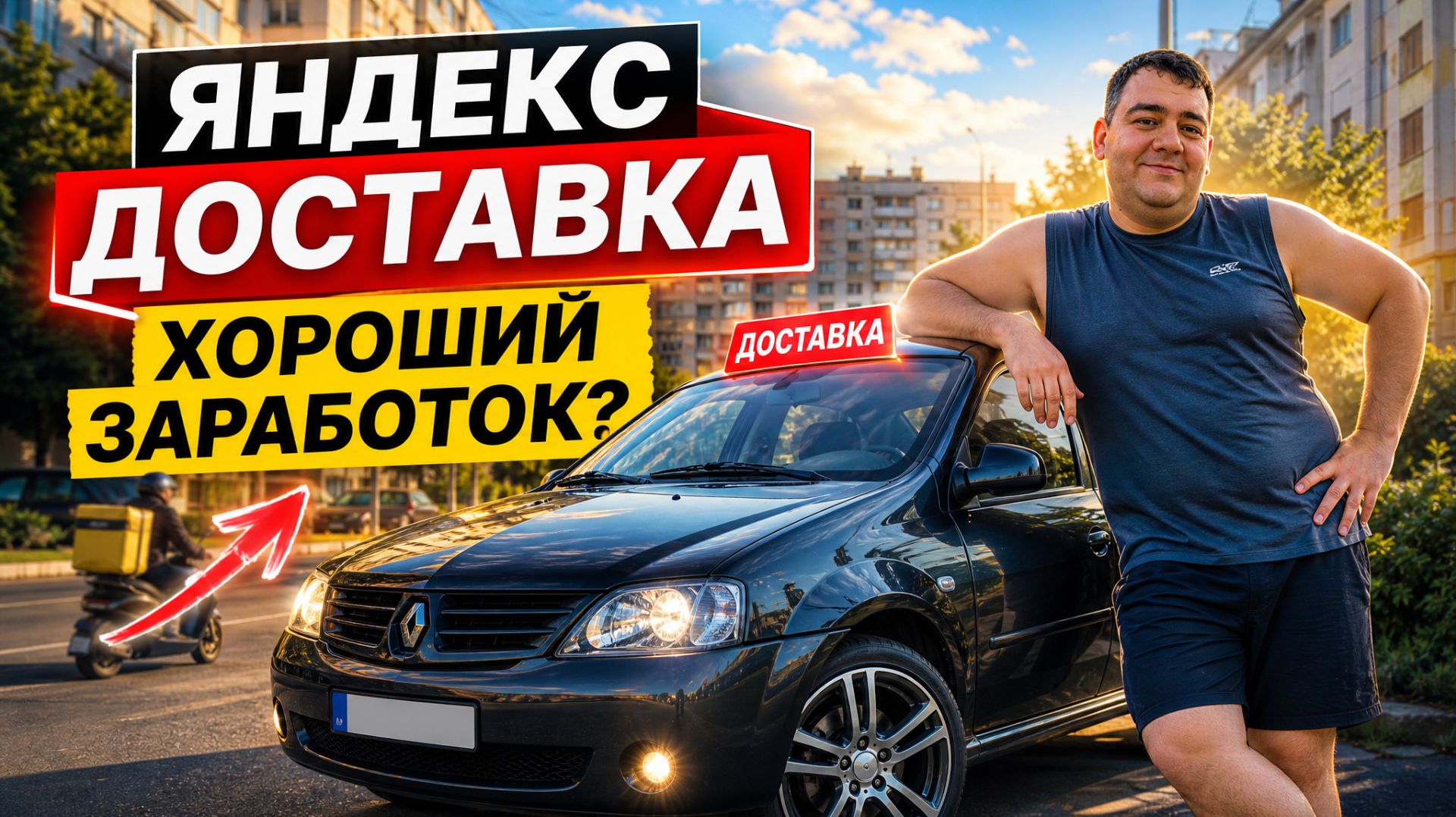 яндекс доставка - хорошо заработал! открыл LADA VESTA за 100 км от города! смотреть онлайн