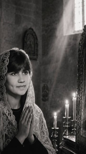 Молитва к Богородице на французском 🙏