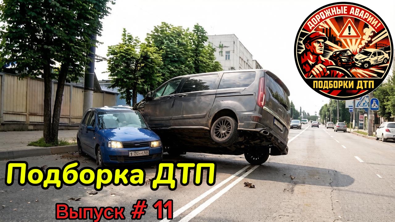 Аварии и ДТП. Подборка на видеорегистратор. смотреть онлайн