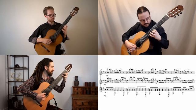 A TOWN WITH AN OCEAN VIEW Ведьмина служба доставки. Кавер на классической Гитаре Ottawa Guitar Trio