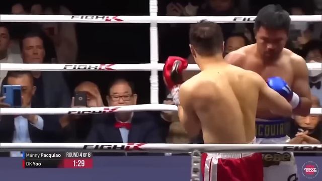Manny Pacquiao (Philippines) vs DK Yoo (South Korea)   BOXING fight, HD