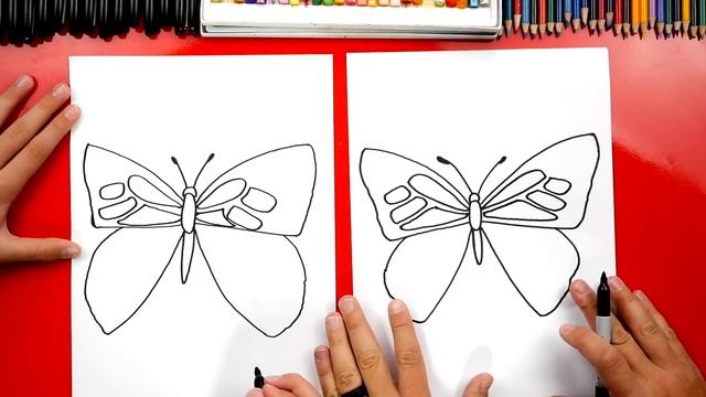 How To Draw A Monarch Butterfly смотреть онлайн