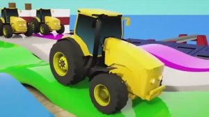 Супер машинки! Учим цвета на английском!