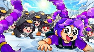 ЛИЛИ ЛАВБРЕЙДС С БЕСКОНЕЧНЫМИ КЛОНАМИ ПИНГВИНЕНКА ГУГУ ГАГА!! (POPPY PLAYTIME МУЛЬТИПЛИКАЦИЯ)