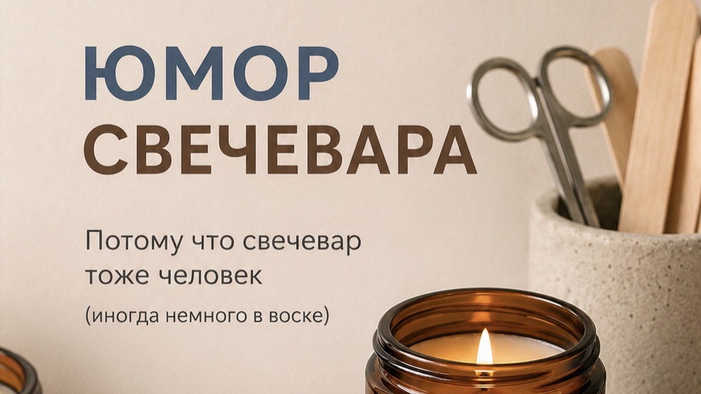 Юмор свечевара.
