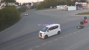 ДТП с мотоциклом в Бийске