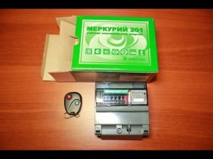 Счетчик Меркурий 201.5 + пульт управления