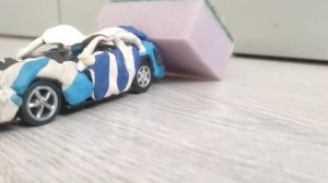 Краш тест BMW M3 из пластилина