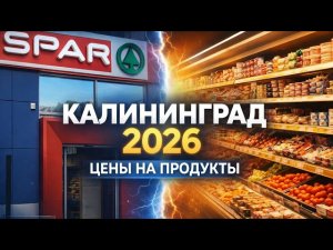 Цены на продукты в Калининграде — март 2026 | Обзор из SPAR