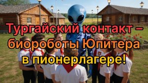 Тургайский контакт – биороботы Юпитера в пионерлагере!  ｜ 🛸Фрагмент эфира № 185. Ченнелинг.