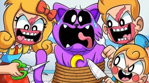 МИСС ПРИЯТНОСТЬ - БЕЗУМНАЯ СЕМЕЙКА!  Poppy Playtime 3 - Анимации на русском