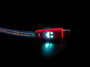 ⚡Посылка с AliExpress: светящийся microUSB кабель