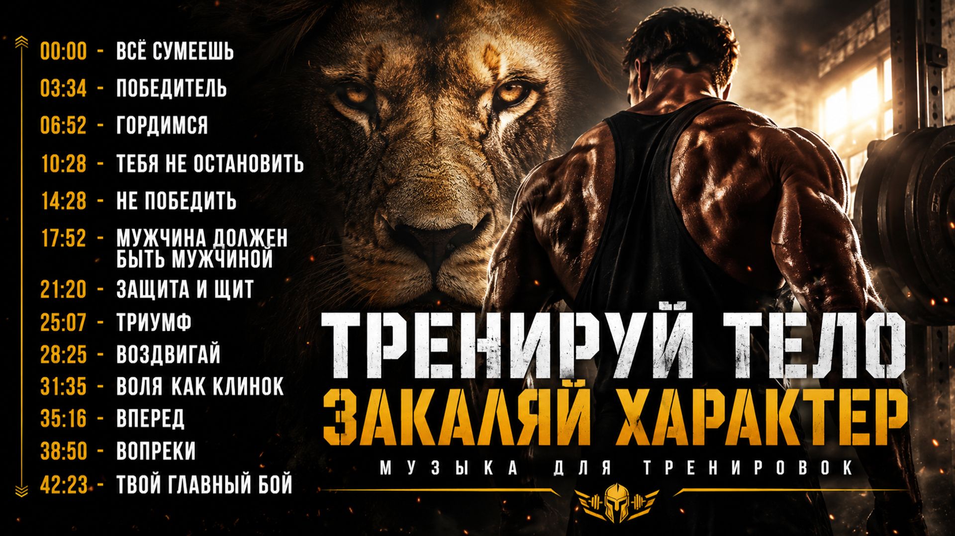 🔥 Музыка для Тренировок | ПОДБОРКА ПОБЕДИТЕЛЯ смотреть онлайн