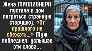 Рассказ / Жена МИЛЛИОНЕРА пустила в дом погреться СТАРУШКУ. Когда та заговорила, Жизненные истории