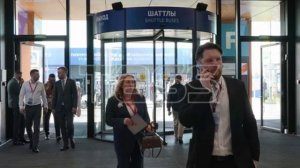 Первый день работы XXIX Петербургского международного экономического форума