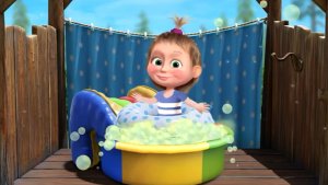 Маша и медведь .Игры для детей.