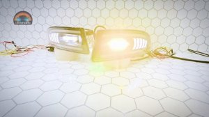 Skoda Octavia светодиодные ПТФ с тюнинг эффектом