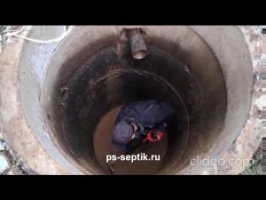 Модернизация септика из бетонных колец в станцию биологической очистки. Переделка септика из колец.