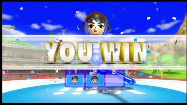 Wii Sports Resort Фехтование Дуэль Все Штампы