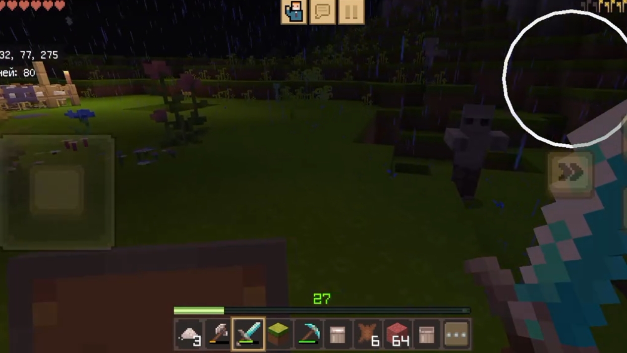 делаю торт в игре на подобий Minecraft
