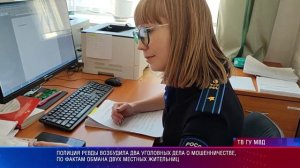 Полиция Ревды возбудила два уголовных дела о мошенничестве