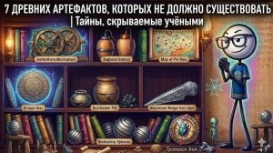 7 ДРЕВНИХ АРТЕФАКТОВ, КОТОРЫХ НЕ ДОЛЖНО СУЩЕСТВОВАТЬ Тайны, скрываемые учёными
