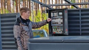 Генератор в контейнере - красиво, удобно, тихо.
