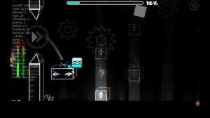 прошёл maffstep на 28%. с первой попытки geometry Dash