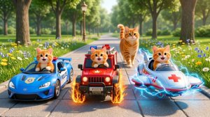 🐾 Мама-кошка подстригает шерсть на ферме и делает тигровую шапку для котят дома 🐯🎩