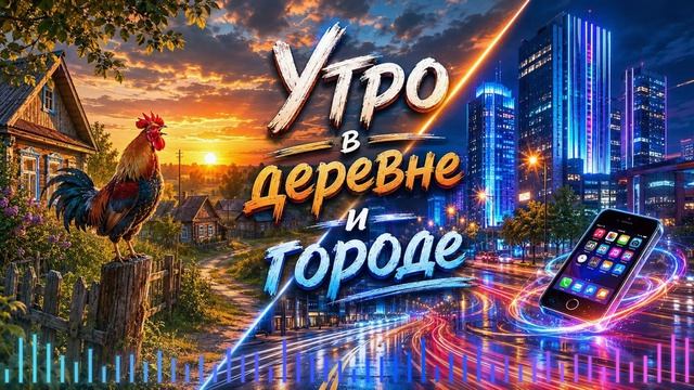 Утро в деревне и городе (песня Дениса Дащенко)
