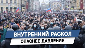 Внутренний раскол опаснее давления