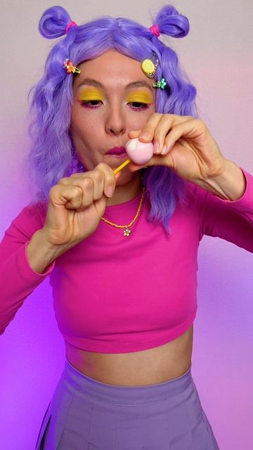 Как сделать ГИГАНТСКИЙ леденец из жевательного мармелада 🍭😍