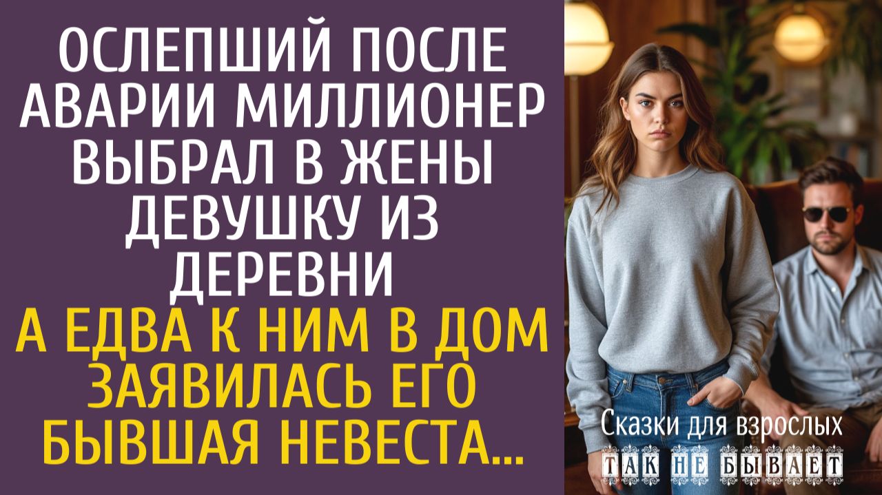 Истории из жизни Ослепший после аварии миллионер выбрал в жены девушку из деревни… А едва в дом… смотреть онлайн