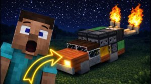 Как построить рабочую машину в Minecraft без модов