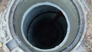 Септик однокамерный на 5 кубов, СНТ Локомотив, и водопроводный колодец.